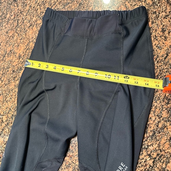 Gore Bike Wear Black Windstopper Soft Shell Pant Size M - Picture 10 of 11